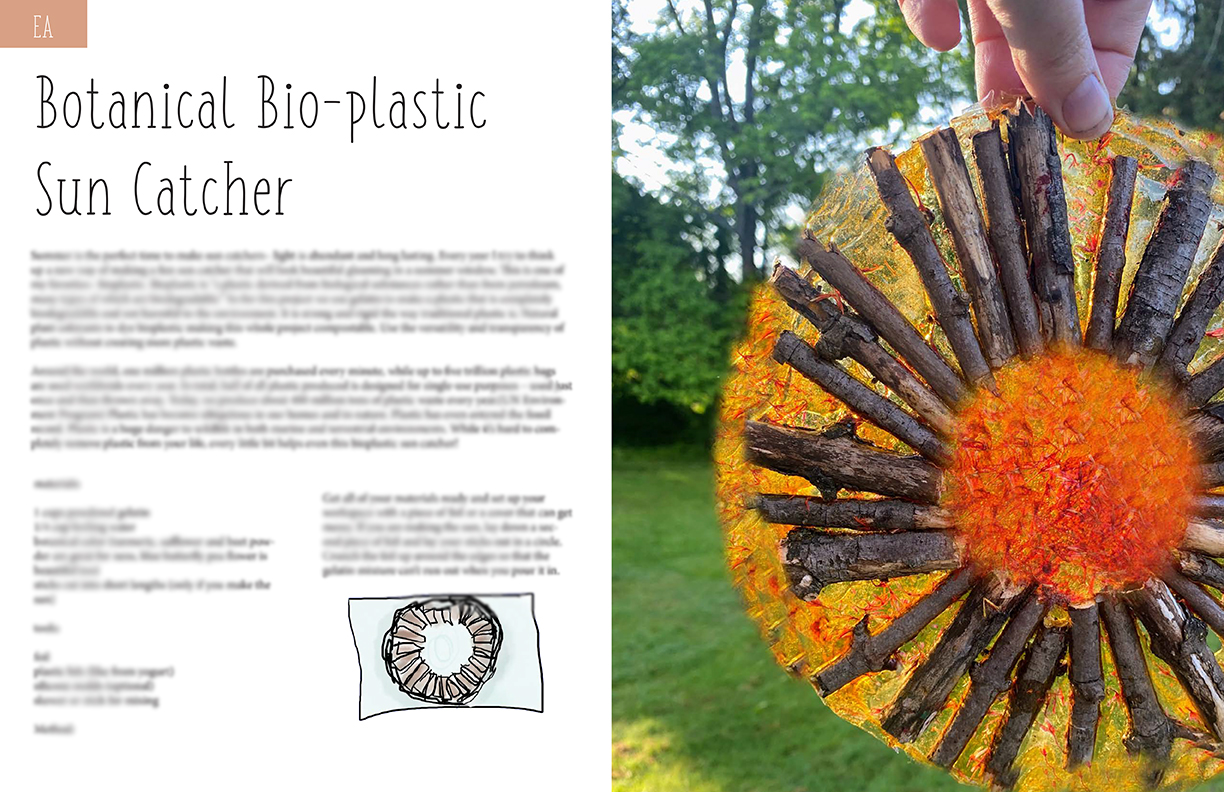 bioplastic sun catchers