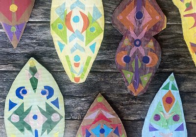 Chrysalis and Cocoon Art